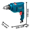0601.1B5.0E1-000-3.webp Taladro Percutor 3/8" 450W 49600 gpm + 3 Brocas Bosch GSB 450 RE 0601.1B5.0E1-000