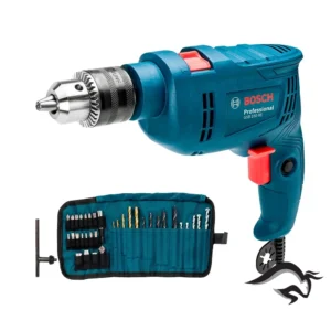 Taladro Percutor 1/2" 550W + Set Accs 34 pzs Bosch GSB 550 RE 0601.1B6.0E3-000