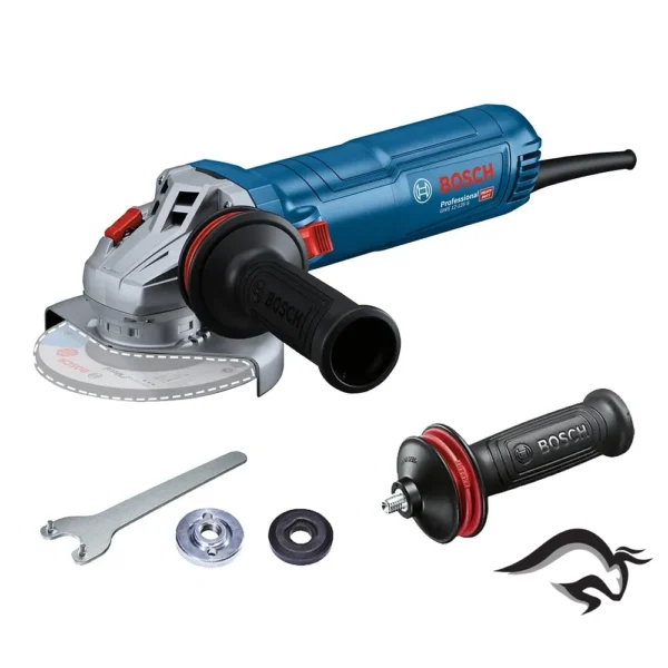 Amoladora Angular 5" 1200W 11000 rpm Bosch GWS 12-125 S 0601.3A6.0E0-000