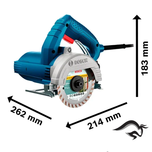 Sierra Marmolera 5" 1500W 12000 rpm Bosch GDC 150 0601.548.6N2-000