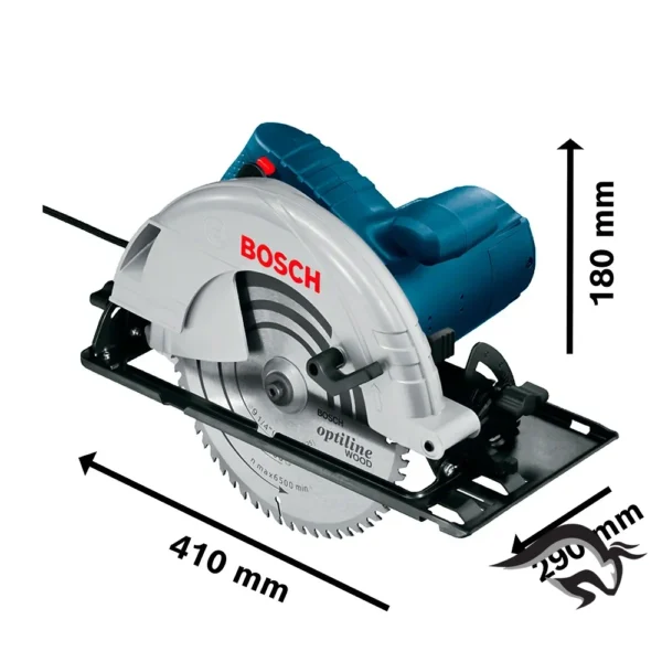 Sierra Circular 9 1/4" (235mm) 2200W Corte en 90° 85mm Bosch GKS 235 0601.57A.0E0-000