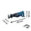 Sierra Sable 1200W 220mm Bosch GSA 120 0601.6B1.0E0-000