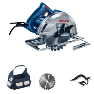0601.6B3.0E2-000-1.webp Sierra Circular 7 1/4" (184mm) 1500W Corte en 90° 64mm + Bolso Bosch GKS 150 0601.6B3.0E2-000