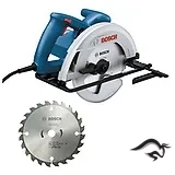 0601.6C3.0E0-000-1.webp Sierra Circular 7 1/4" (184 mm) 1300W Corte en 90° 64mm Bosch GKS 130 0601.6C3.0E0-000
