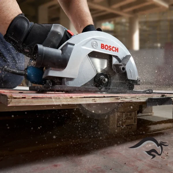Sierra Circular 7 1/4" (184 mm) 1300W Corte en 90° 64mm Bosch GKS 130 0601.6C3.0E0-000