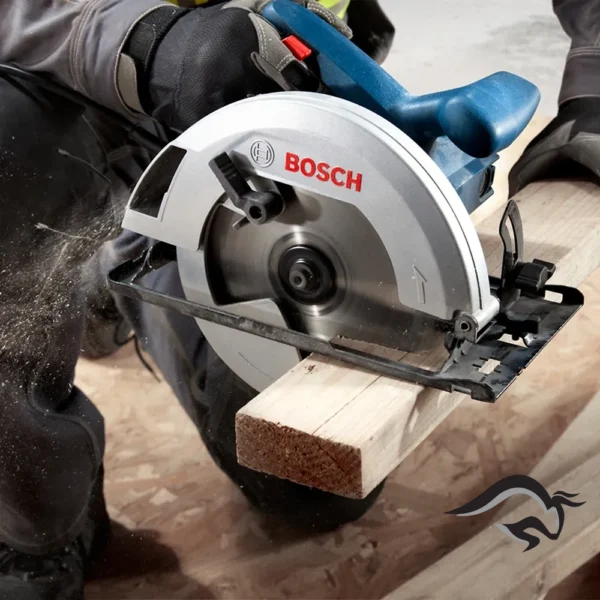 Sierra Circular 7 1/4" (184 mm) 1300W Corte en 90° 64mm Bosch GKS 130 0601.6C3.0E0-000
