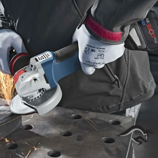 Amoladora Angular 5" X-Lock 18V Brushless Baretool Bosch GWX 18V-10 PC 0601.7B0.700-000
