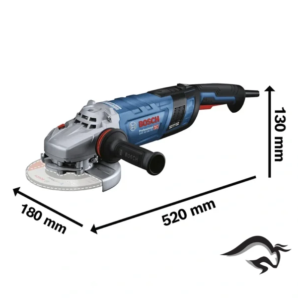 Amoladora Angular 7" 2800W Brushless Bosch GWS 30-180 PB 0601.8G0.1E0-000