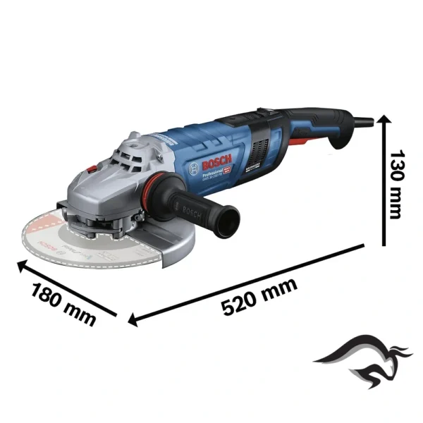 Amoladora Angular 9" 2800W Brushless 6500 rpm Bosch GWS 30-230 PB 0601.8G1.1E0-000