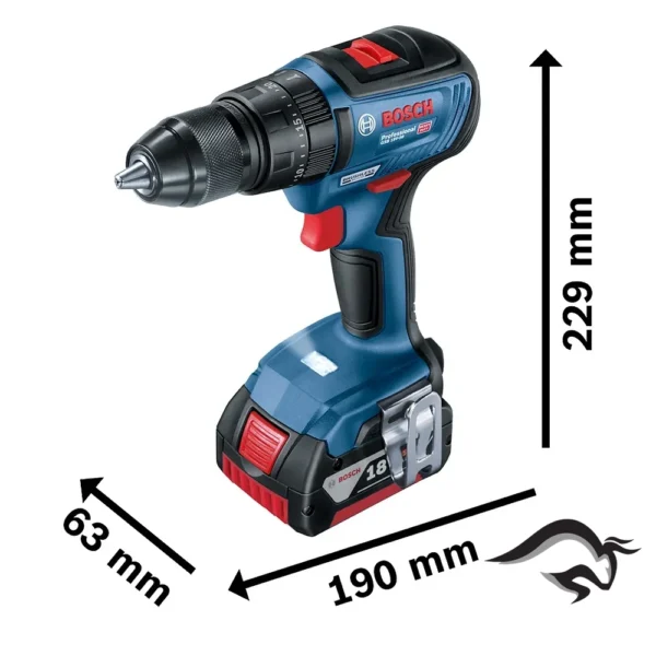 0601.9H5.1E5-000-3.webp Taladro Percutor 1/2" 18V Brushless Inc 1 Bat + Carg Bosch GSB 18V-50 0601.9H5.1E5-000