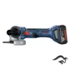 Amoladora Angular 5" 18V Brushless Inc 2 Bat y Carg Bosch GWS 180-LI 0601.9H9.0E1-000