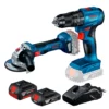0601.9H9.0E4-000-1.webp Taladro Percutor 1/2" GSB 185-LI + Amoladora Angular 5" GWS 180-LI + 2 Baterías 18V + Cargador Bosch 0601.9H9.0E4-000