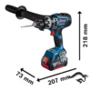0601.9J5.1E1-000-3.webp Taladro Percutor 1/2" 18V Biturbo 150Nm 2 Bat 4.0 Ah Bosch GSB 18V-150 C 0601.9J5.1E1-000
