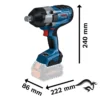 0601.9J8.5E1-000-3.webp Llave de Impacto 3/4" 18V Brushless 1050 Nm Baretool Bosch GSD 18V-1050 H 0601.9J8.5E1-000