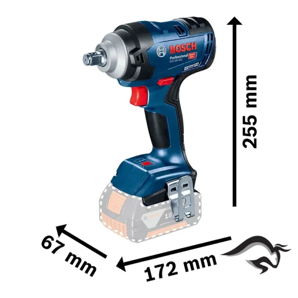 0601.9K0.0E0-000-3.webp Llave de Impacto 1/2" 18V Brushless 2 Bat y Carg Bosch GDS 18V-400 0601.9K0.0E0-000