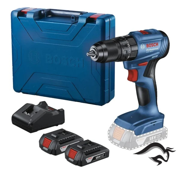 0601.9K3.1E0-000-1.webp Taladro Percutor 1/2" 18V Brushless 2 Bat 2.0 Ah Bosch GSB 185-LI 0601.9K3.1E0-000