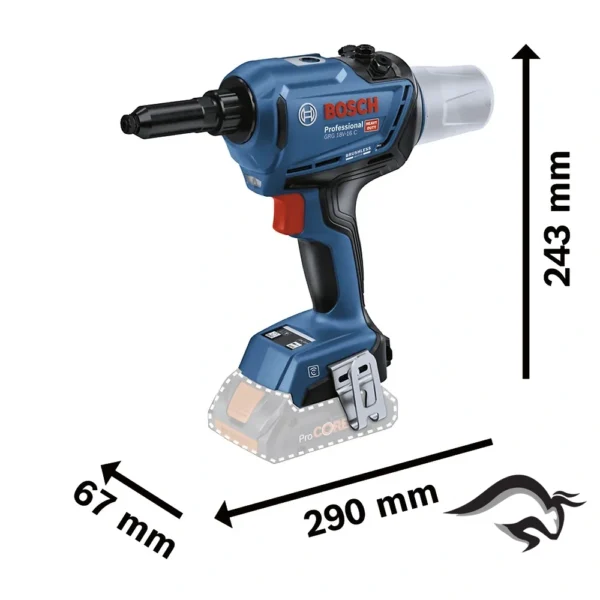 0601.9K5.0E0-000-3.webp Remachadora 18V 16.000 N 3-6,4 mm (Sin Baterias / Sin Cargador) C.C. Bosch GRG 18V-16 C 0601.9K5.0E0-000