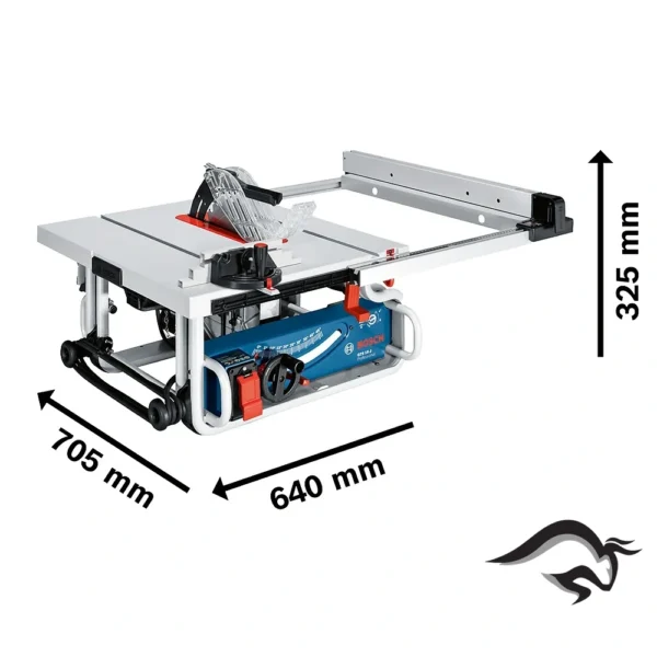 Sierra de Mesa 10" (254mm) 1800W Corte en 90° 79mm Bosch GTS 10 J Professional 0601.B30.5E0-000