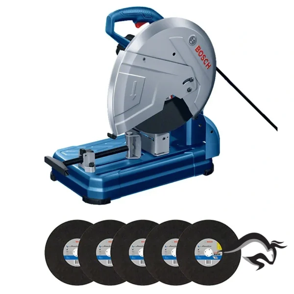 Tronzadora De Metales Gco 14-24 2400w + 5 Discos Bosch 0601.B37.0E1-000