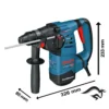 0611.23A.0E0-000-3.webp Rotomartillo SDS Plus 800W 3.1J Bosch GBH 3-28 DRE 0611.23A.0E0-000