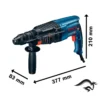 0611.253.7E0-000-3.webp Rotomartillo SDS Plus 800W 2.7J Bosch GBH 2-26 DRE 0611.253.7E0-000