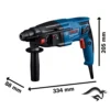 0611.2A6.0E0-000-3.webp Rotomartillo SDS Plus 720W 2J Bosch GBH 220 0611.2A6.0E0-000