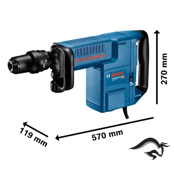 Martillo Demoledor SDS Max 1500W BOSCH GSH 11 E + Kit de Mantenimiento 0611.316.8E1-000