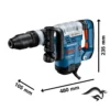 0611.321.0E0-000-3.webp Martillo Demoledor SDS-max GSH 5 CE Professional 1150W 8.3 J 0611.321.0E0-000