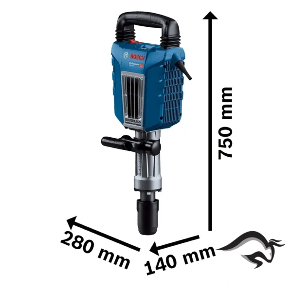 Martillo Demoledor Hex 22 mm 1750W 28 J Bosch GSH 14 C 0611.344.0E0-000