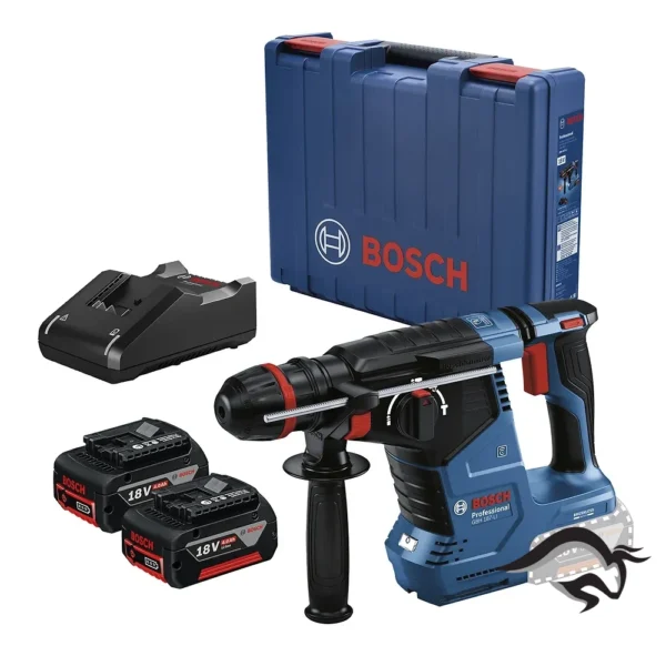 0611.923.1E0-000-1.webp Rotomartillo SDS Plus/Cilíndrico/Hexagonal 18V Brushless Inc 2 Bat y Carg Bosch GBH 187-LI 0611.923.1E0-000