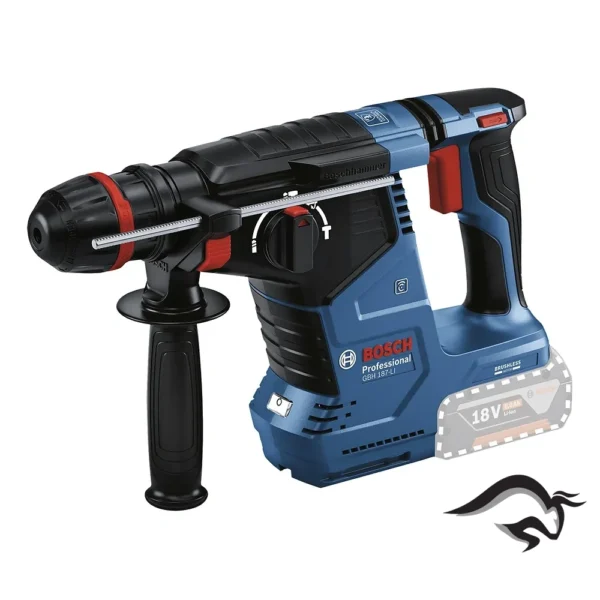0611.923.1E1-000-1.webp Rotomartillo SDS Plus/Cilindrico/Hexagonal 18V Brushless Baretool Bosch GBH 187-LI 0611.923.1E1-000