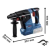 0611.923.1E1-000-3.webp Rotomartillo SDS Plus/Cilindrico/Hexagonal 18V Brushless Baretool Bosch GBH 187-LI 0611.923.1E1-000