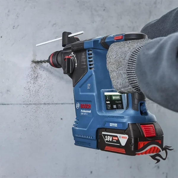 0611.923.1E1-000-4.webp Rotomartillo SDS Plus/Cilindrico/Hexagonal 18V Brushless Baretool Bosch GBH 187-LI 0611.923.1E1-000