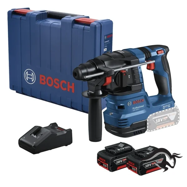 0611.924.0E1-000-1.webp Rotomartillo SDS Plus 18V Brushless Inc 2 Bat y Carg Bosch GBH 185-LI 0611.924.0E1-000