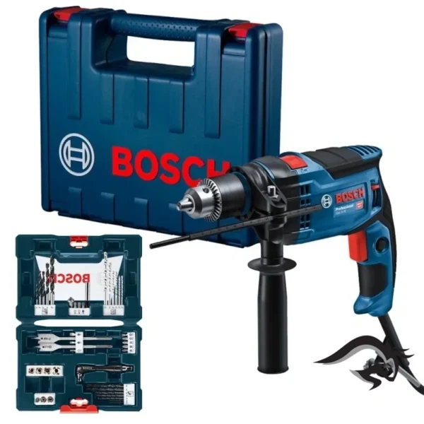 0615.A00.0CJ-000-1.webp Taladro Percutor 1/2" 850W GSB 16 RE + Set Accs 41 pzs Bosch 0615.A00.0CJ-000