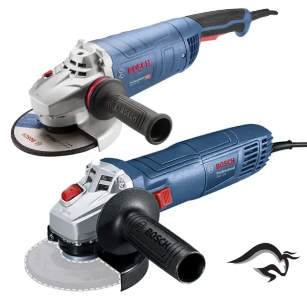 Amoladora Angular 7" 2500W + Amoladora Angular 4 1/2" 710W Bosch 0615.A00.1JA-000