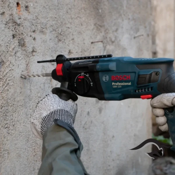 0615.A00.1LV-000-4.webp Rotomartillo SDS Plus 720W GBH 220 + Amoladora Angular 4 1/2" 710W GWS 700 Bosch 0615.A00.1LV-000