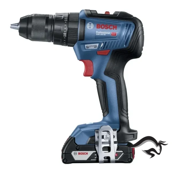0615.A00.1NM-000-2.webp Taladro Percutor 1/2" 18V Brushless + Set Para Taladrar 103 Piezas Bosch 0615.A00.1NM-000