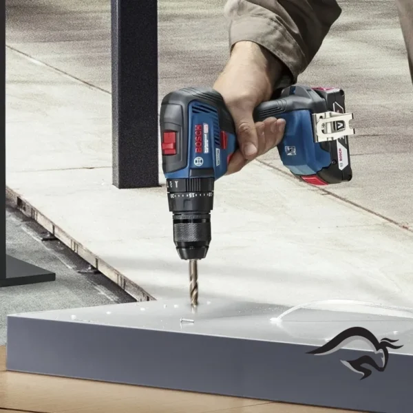 0615.A00.1NM-000-4.webp Taladro Percutor 1/2" 18V Brushless + Set Para Taladrar 103 Piezas Bosch 0615.A00.1NM-000