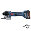 Amoladora Angular 5" 18V GWS 180-LI + Rotomartillo SDS Plus 18V Brushless GBH 180-LI Bosch 0615.A00.1UR-000