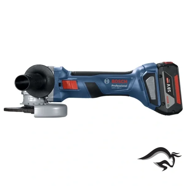 Amoladora Angular 5" 18V GWS 180-LI + Rotomartillo SDS Plus 18V Brushless GBH 180-LI Bosch 0615.A00.1UR-000