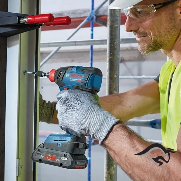 0615.A00.1VH-000-5.webp Taladro Percutor 1/2" 18V + Llave de Impacto 1/2"-1/4" + Bat 5.0Ah Bosch 0615.A00.1VH-000