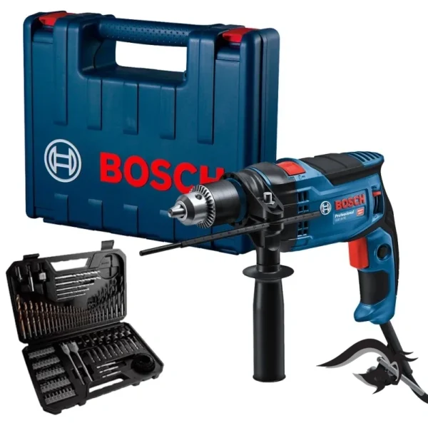 0615.A00.1X0-000-1.webp Taladro Percutor 1/2" 850W GSB 16 RE + Set de Accesorios 103 Piezas Bosch 0615.A00.1X0-000