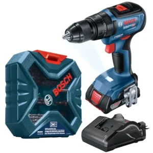 0615.A00.1ZV-000-1.webp Taladro Percutor 1/2" 18V Brushless Incl 1 Bat + carg GSB 18V-50 + Set de Brocas y Puntas x 34 Pzs X-LINE Bosch 0615.A00.1ZV-000