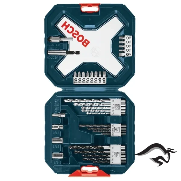 0615.A00.1ZV-000-3.webp Taladro Percutor 1/2" 18V Brushless Incl 1 Bat + carg GSB 18V-50 + Set de Brocas y Puntas x 34 Pzs X-LINE Bosch 0615.A00.1ZV-000