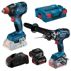 Taladro Percutor 1/2" 2 Bat + Llave de Impacto 18V Brushless Bosch 0615.A00.26D-000