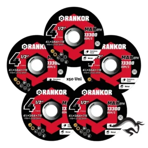 100000044-1.webp Disco abrasivo para corte 115x1.2mm Rankor 100000044 50 Uni