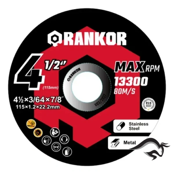 100000044-2.webp Disco abrasivo para corte 115x1.2mm Rankor 100000044 50 Uni