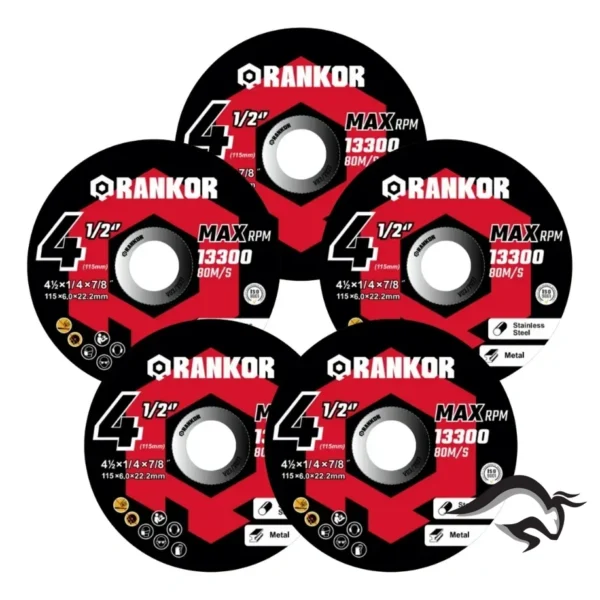 100000048-1.webp Disco Abrasivo Para Desbaste 115x6mm Rankor 100000048 25 Uni