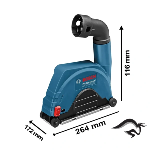 1600.A00.3DK-000-3.webp Guarda de 5 Colectora de Polvo GDE 115/125 FC-T Professional para Amoladoras Bosch 1600.A00.3DK-000